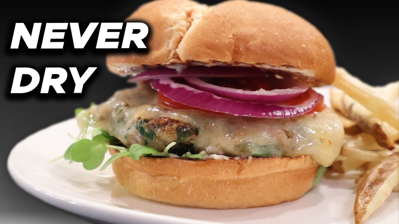 The One Ingredient That Fixes Dry Turkey Burgers